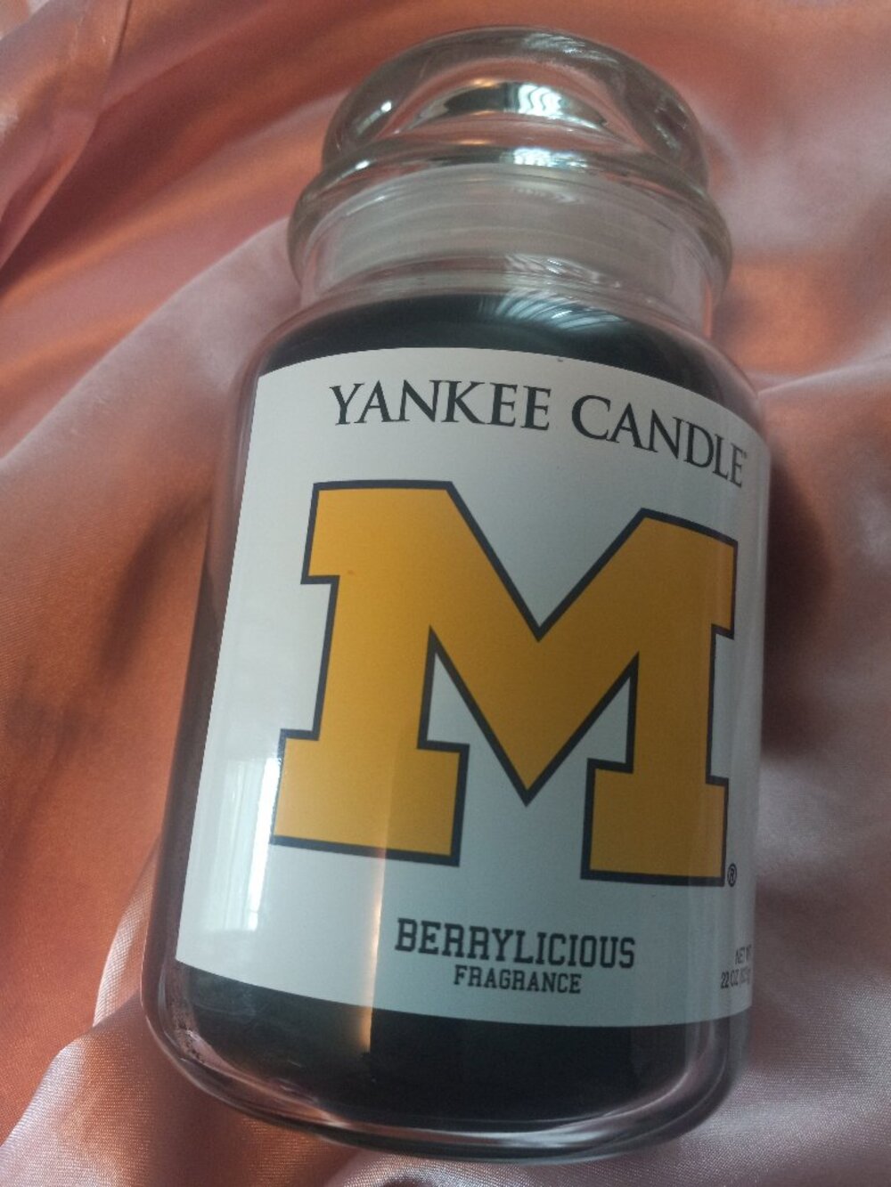 Vintage Yankee Candle University of Michigan (Retired)